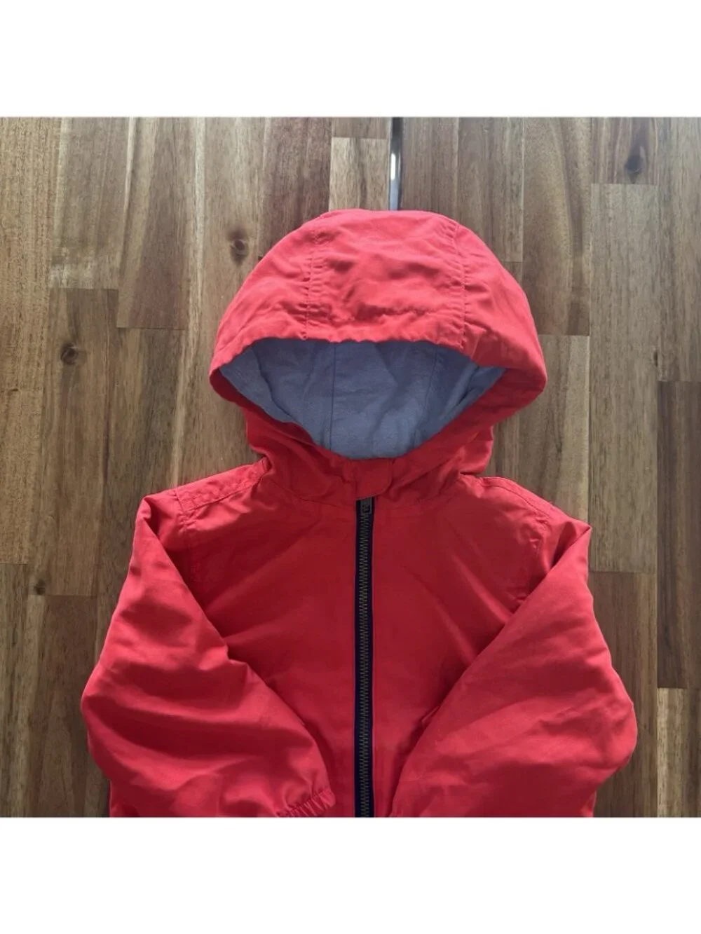 Janie & Jack Jacket Baby Size 12-18 Months Orange‎ Hooded Play Casual Preppy
